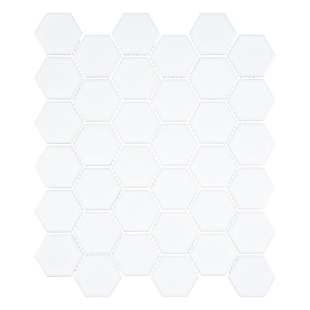 Andova Tiles SAMPLE-2 in. x 2 in. Straight Edge Porcelain Honeycomb Wall & Floor Tile SAM-ANDSTY843